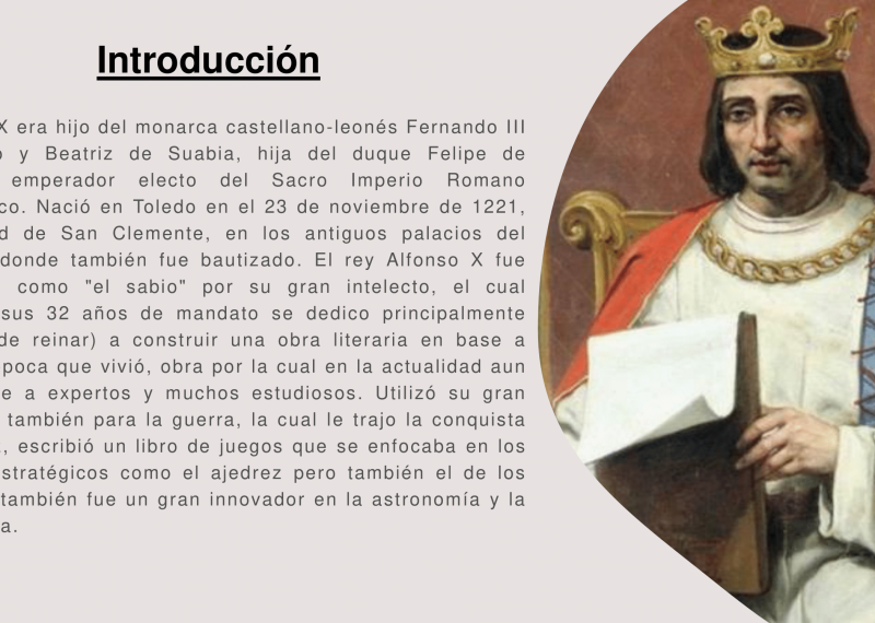 Presentaciones Sobre Biografa Fernando Iii Y Alfonso X. Bach. B 10