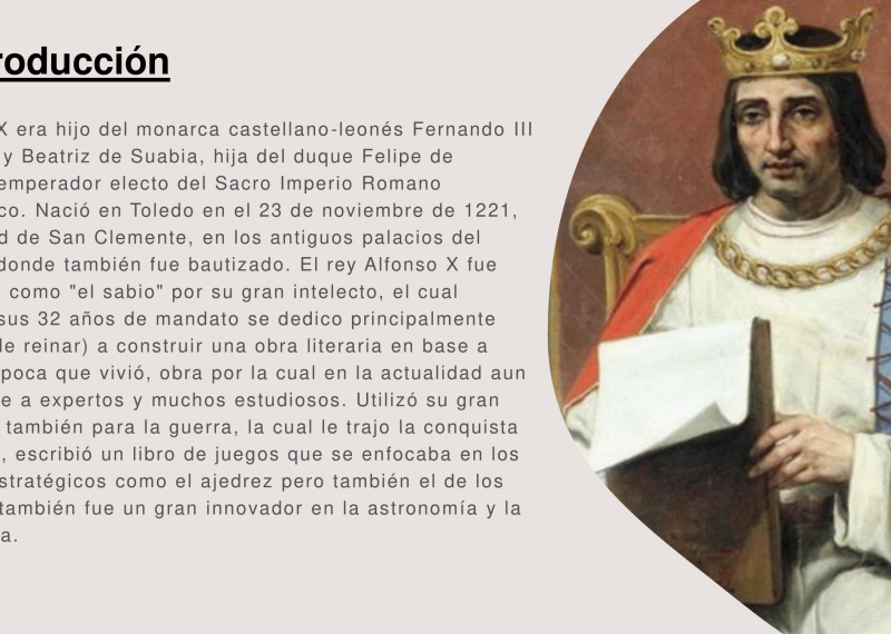6 Presentaciones Sobre Fernando Iii Y Alfonso X 10